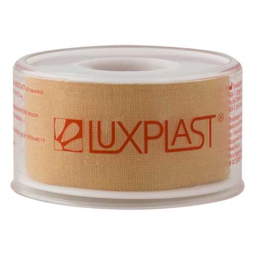 Пластырь Luxplast фиксирующий на тканевой основе 5 м х 2,5 см в Планета Здоровья