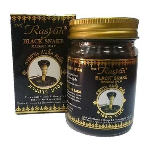 Средство для тела Rasyan Black Snake Massage Balm 50 мл в Планета Здоровья