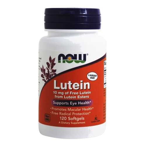 Now Lutein 10 мг капсулы 60 шт. в Планета Здоровья