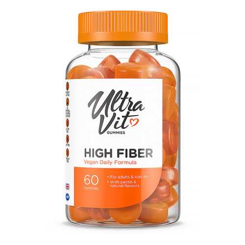 Добавка Gummies High Fiber капсулы 60 шт. UltraVit в Планета Здоровья