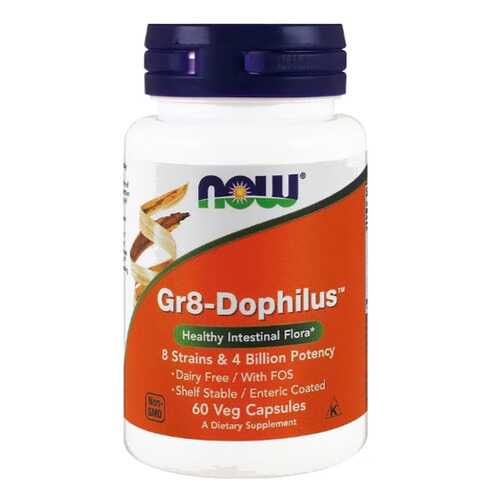 Комплекс пребиотиков NOW Gr8-Dophilus капсулы 60 шт. в Планета Здоровья