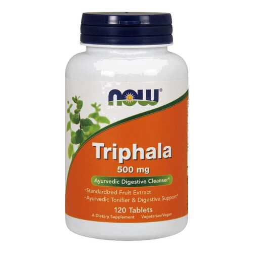 Для пищеварения NOW Triphala 500 мг таблетки 120 шт. в Планета Здоровья