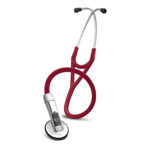 Стетоскоп Littmann Electronic Model 3200 с Bluethooth и бордовой трубкой 69 см 3200BU в Планета Здоровья