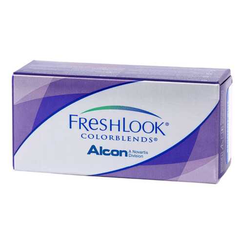 Контактные линзы FreshLook ColorBlends 1 линза R 8,6 -5,25 Синие в Планета Здоровья