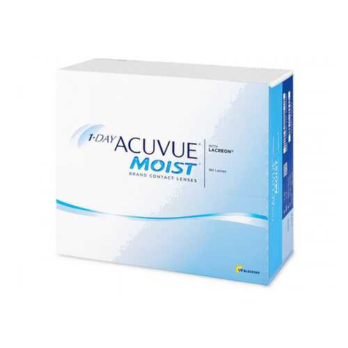 Контактные линзы 1-Day Acuvue Moist 180 линз R 8,5 -0,75 в Планета Здоровья