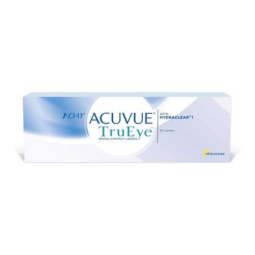 Контактные линзы 1-Day Acuvue TruEye 30 линз -0,50 в Планета Здоровья