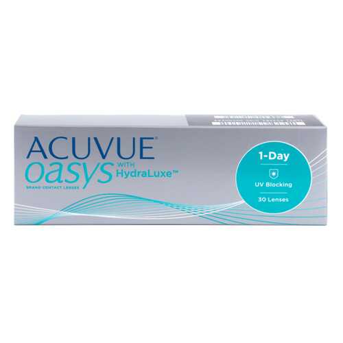 Контактные линзы Acuvue Oasys 1-Day with HydraLuxe 30 линз -1,5 в Планета Здоровья