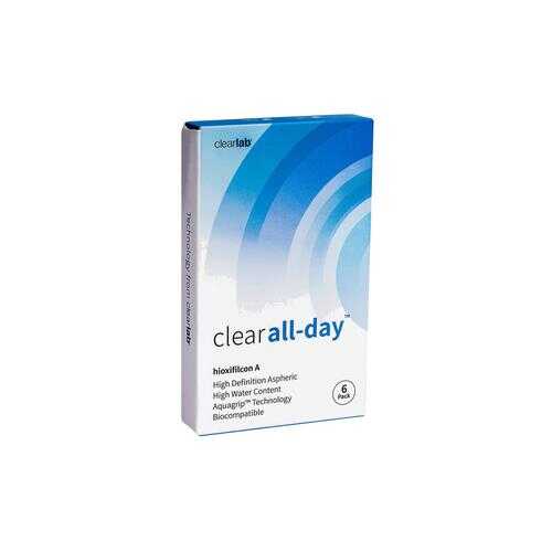 Контактные линзы ClearLab Clear All-Day 6 линз R 8.6 -01,75 в Планета Здоровья