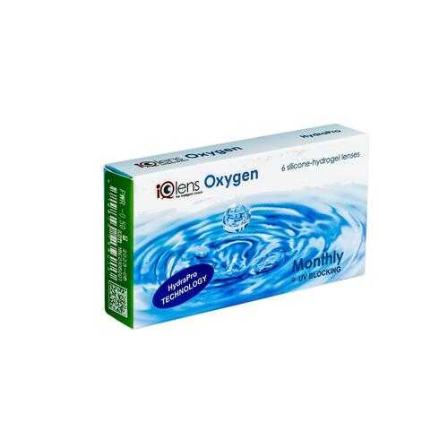 Контактные линзы IQlens Oxygen 30 линз R 8.7 -02,50 в Планета Здоровья