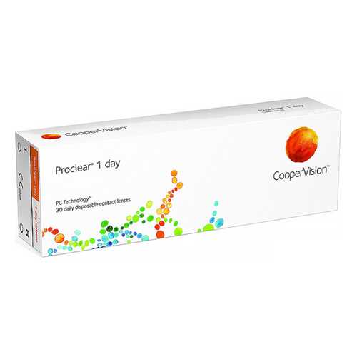 Контактные линзы Proclear 1 Day 30 линз R 8,7 -12,00 в Планета Здоровья