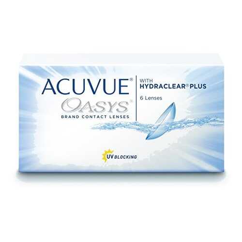 Контактные линзы Acuvue Oasys for Astigmatism with Hydraclear Plus 6 R 8,6 -5,50/-0,75/70 в Планета Здоровья