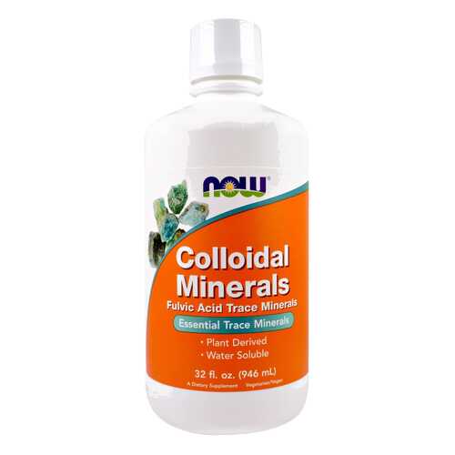 Минеральный комплекс NOW Colloidal Minerals 946 г натуральный в Планета Здоровья