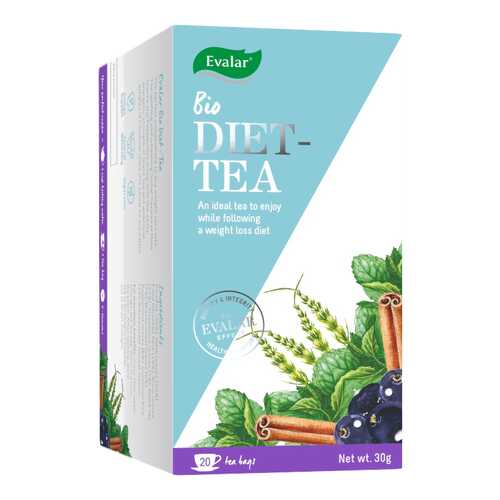 Чай Эвалар БИО Диетический (Evalar Bio Diet-Tea), 20 фильтр-пакетов, Эвалар в Планета Здоровья