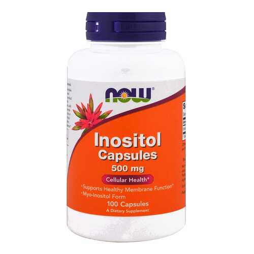 Inositol Capsules NOW капсулы 100 шт. в Планета Здоровья