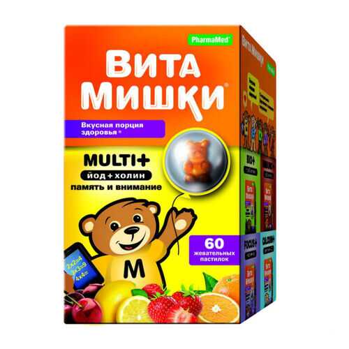 ВитаМишки Мульти+ пастилки жевательные №60 в Планета Здоровья