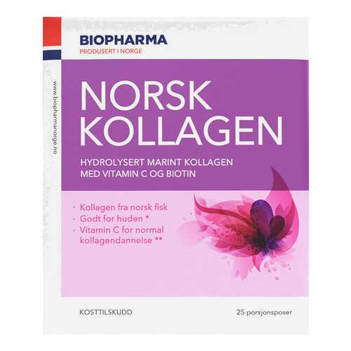 Морской коллаген Norsk Kollagen Biopharma саше 25 шт. в Планета Здоровья