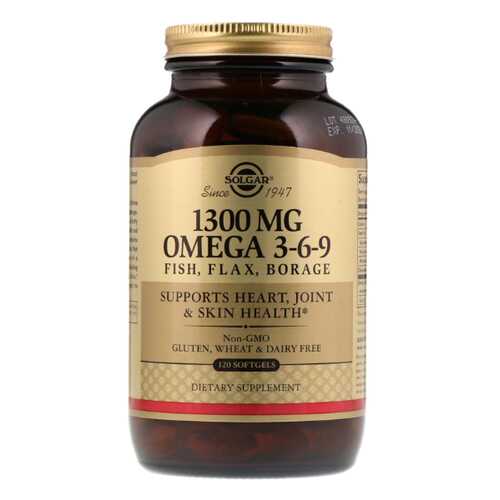 Omega 3-6-9 Solgar Efa 120 капс. в Планета Здоровья