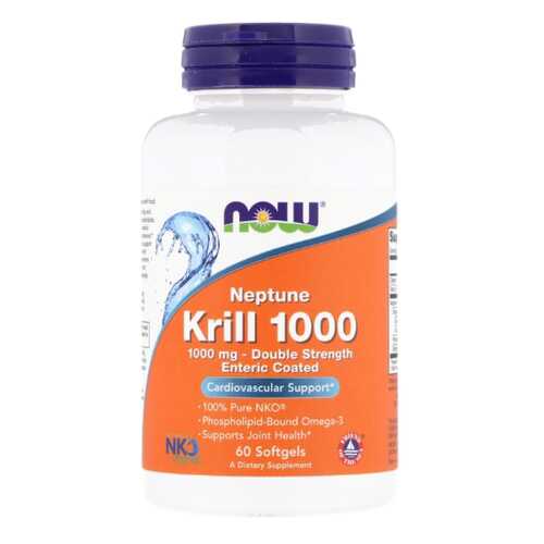 Omega 3 NOW Krill Oil Neptune 60 капс. в Планета Здоровья